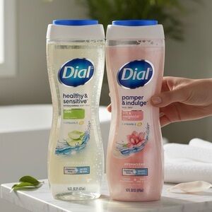 Item #18: Dial Body Wash 16 fl oz (2 Pack ~ Aloe and Silk & Magnolia)